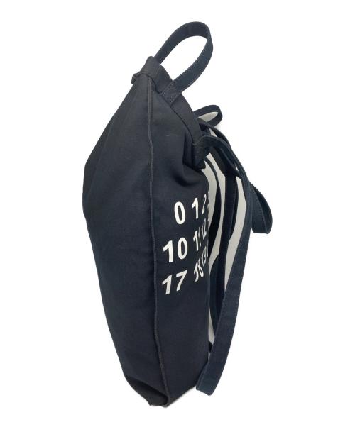 MM6 Maison Margiela（エムエムシックスメゾンマルジェラ）MM6 Maison Margiela (エムエムシックスメゾンマルジェラ) Multi Handle Logo Tote Bag ブラックの古着・服飾アイテム