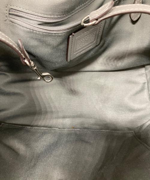 COACH（コーチ）COACH (コーチ) ペブルド レザー スモール レクシー 2WAYショルダー バッグ グレーの古着・服飾アイテム
