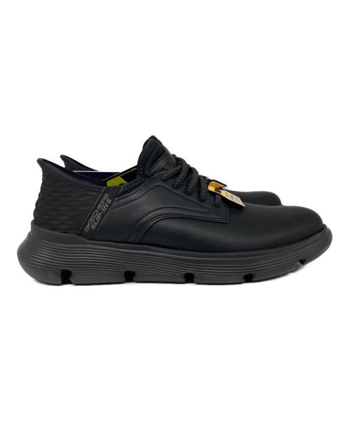 SKECHERS（スケッチャーズ）SKECHERS (スケッチャーズ) GARZA - GERVIN ローカットスニーカー ブラック サイズ:25 未使用品の古着・服飾アイテム