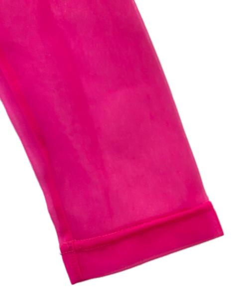 tricot COMME des GARCONS（トリココムデギャルソン）tricot COMME des GARCONS (トリココムデギャルソン) シアートップス ピンク サイズ:Freeの古着・服飾アイテム