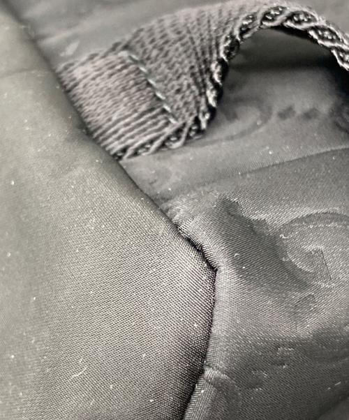 GUCCI（グッチ）GUCCI (グッチ) GG柄ナイロンバックパック ブラックの古着・服飾アイテム