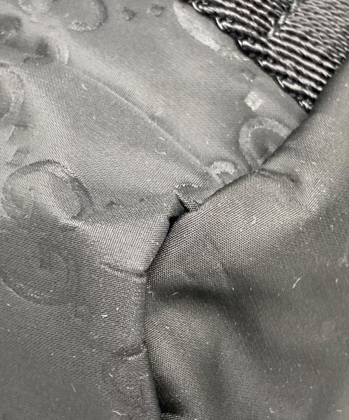 GUCCI（グッチ）GUCCI (グッチ) GG柄ナイロンバックパック ブラックの古着・服飾アイテム