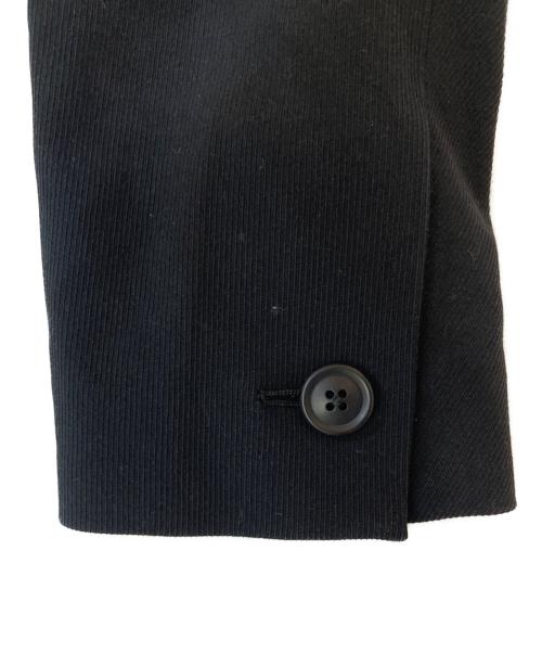 Ujoh（ウジョー）Ujoh (ウジョー) WRAP Short JKT ブラック サイズ:2の古着・服飾アイテム