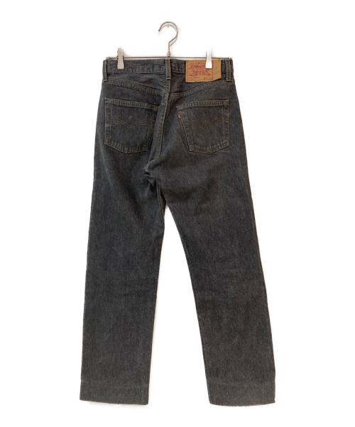 LEVI'S（リーバイス）LEVI'S (リーバイス) 90s 501 先染めブラックデニムパンツ グレー サイズ:73.5cm (W29)の古着・服飾アイテム