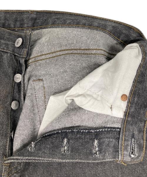 LEVI'S（リーバイス）LEVI'S (リーバイス) 90s 501 先染めブラックデニムパンツ グレー サイズ:73.5cm (W29)の古着・服飾アイテム