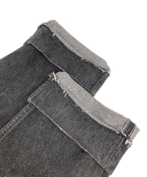 LEVI'S（リーバイス）LEVI'S (リーバイス) 90s 501 先染めブラックデニムパンツ グレー サイズ:73.5cm (W29)の古着・服飾アイテム