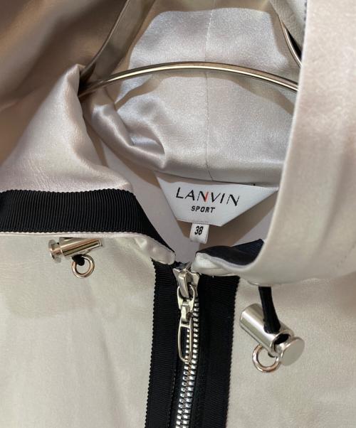 LANVIN SPORT（ランバン スポーツ）LANVIN SPORT (ランバン スポーツ) エンボス加工ノースリブパーカー グレー サイズ:38の古着・服飾アイテム