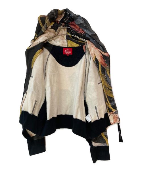 Vivienne Westwood RED LABEL（ヴィヴィアンウエストウッドレッドレーベル）Vivienne Westwood RED LABEL (ヴィヴィアンウエストウッドレッドレーベル) ボタニカルフラワー柄ジップパーカー マルチカラー サイズ:00の古着・服飾アイテム