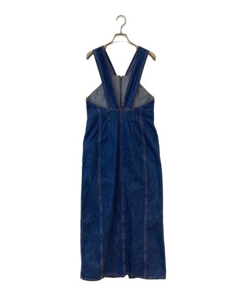 CURRENTAGE（カレンテージ）CURRENTAGE (カレンテージ) UNITED ARROWS (ユナイテッドアローズ) 別注デニムサロペット ブルー サイズ:Freeの古着・服飾アイテム