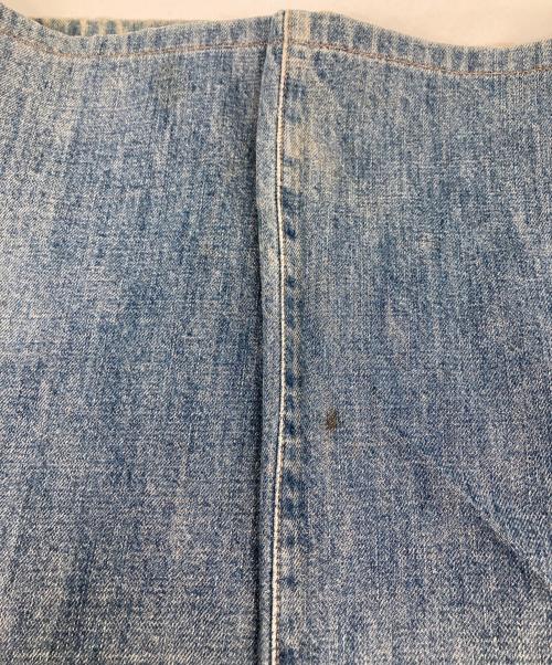 GUCCI（グッチ）GUCCI (グッチ) ストーンウォッシュシンチバックデニムパンツ インディゴ サイズ:46の古着・服飾アイテム