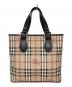BURBERRY（バーバリー）の古着「シャドーホース ノヴァチェック ハンドバッグ」｜ベージュ