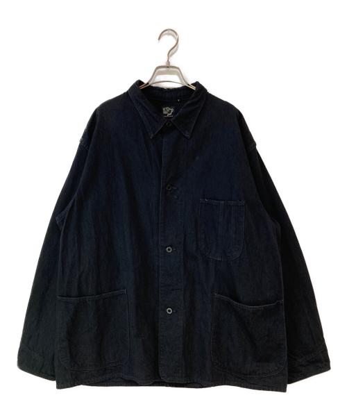 orSlow（オアスロウ）orSlow (オアスロウ) DENIM COVERALL ブラック サイズ:5の古着・服飾アイテム