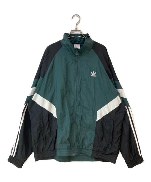 adidas（アディダス）adidas (アディダス) Rekive トラックジャケット グリーン サイズ:2ＸＬの古着・服飾アイテム