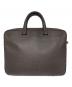 PAUL SMITH (ポールスミス) ストローグレインレザー 2way ビジネスバッグ ブラウン：25000円