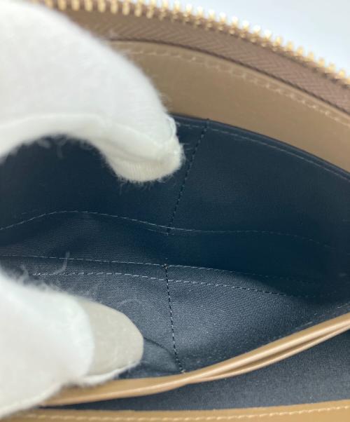 PAUL SMITH（ポールスミス）PAUL SMITH (ポールスミス) ブライトストライプトリム 長財布 ブラウンの古着・服飾アイテム