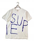 SUPREME×Josh Smithシュプリーム×ジョシュ スミス）の古着「25SS PAINTED TEE」｜ホワイト