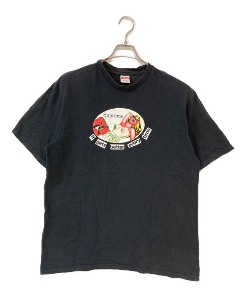 SUPREME（シュプリーム）SUPREME (シュプリーム) 19SS It Gets Better Every Time Tee ブラック サイズ:Lの古着・服飾アイテム