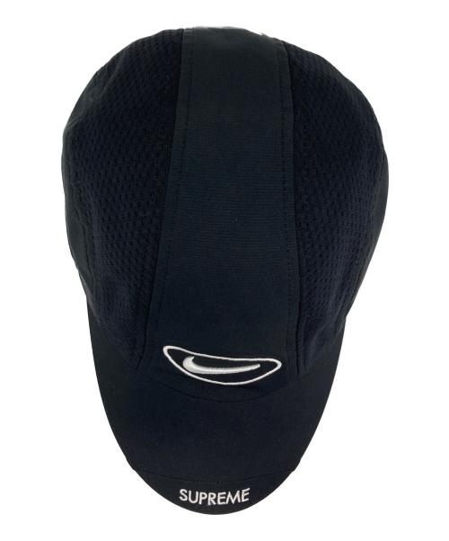 NIKE（ナイキ）NIKE (ナイキ) SUPREME (シュプリーム) 25SS Running Hat ブラック サイズ:M/Lの古着・服飾アイテム