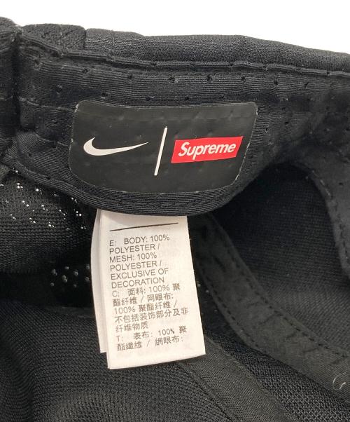 NIKE（ナイキ）NIKE (ナイキ) SUPREME (シュプリーム) 25SS Running Hat ブラック サイズ:M/Lの古着・服飾アイテム