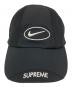 中古・古着 NIKE (ナイキ) SUPREME (シュプリーム) 25SS Running Hat ブラック サイズ:M/L：15000円