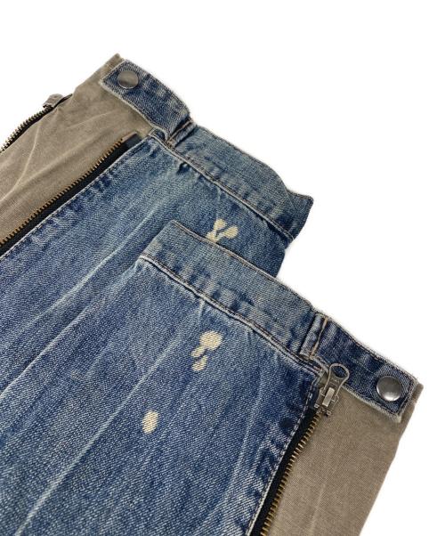 PPFM（ピーピーエフエム）PPFM (ピーピーエフエム) ジップギミックデニムパンツ インディゴ サイズ:なしの古着・服飾アイテム