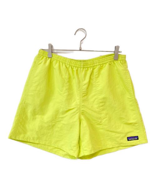 Patagonia（パタゴニア）Patagonia (パタゴニア) Baggies Shorts - 5 in. PHOSPHORUS GREEN サイズ:Mの古着・服飾アイテム