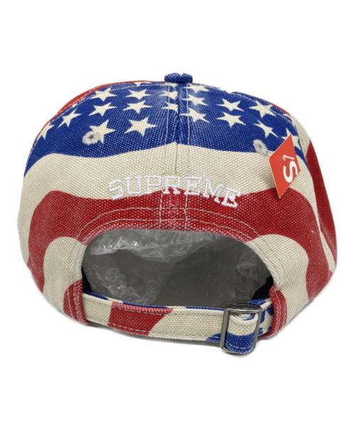 SUPREME（シュプリーム）SUPREME (シュプリーム) 26SS Pigment Coated S Logo 6-Panel Cap Flag サイズ:58CM(ONE SIZE)の古着・服飾アイテム