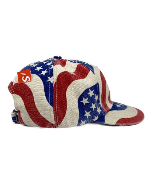 SUPREME（シュプリーム）SUPREME (シュプリーム) 26SS Pigment Coated S Logo 6-Panel Cap Flag サイズ:58CM(ONE SIZE)の古着・服飾アイテム