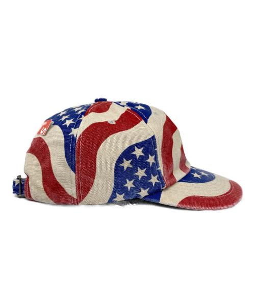 SUPREME（シュプリーム）SUPREME (シュプリーム) 26SS Pigment Coated S Logo 6-Panel Cap Flag サイズ:58CM(ONE SIZE)の古着・服飾アイテム