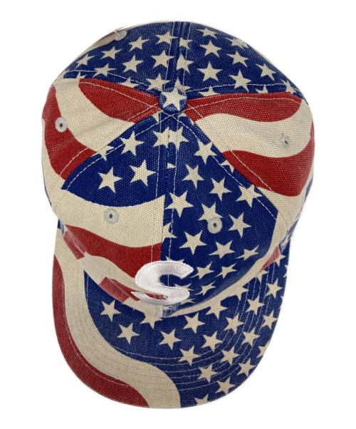 SUPREME（シュプリーム）SUPREME (シュプリーム) 26SS Pigment Coated S Logo 6-Panel Cap Flag サイズ:58CM(ONE SIZE)の古着・服飾アイテム