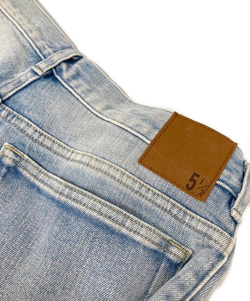 Spick and Span（スピック＆スパン）Spick and Span (スピック＆スパン) 5 1/2 LOOSE-STRAIGHT DENIM デニムパンツ インディゴ サイズ:38の古着・服飾アイテム