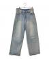 Spick and Span（スピック＆スパン）の古着「5 1/2 LOOSE-STRAIGHT DENIM デニムパンツ」｜インディゴ