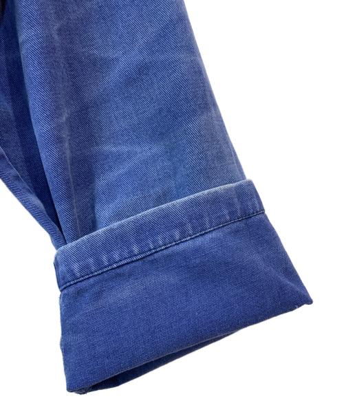 VINTAGE MILITARY（ヴィンテージ ミリタリー）VINTAGE MILITARY (ヴィンテージ ミリタリー) フレンチワークジャケット ブルー サイズ: 50の古着・服飾アイテム