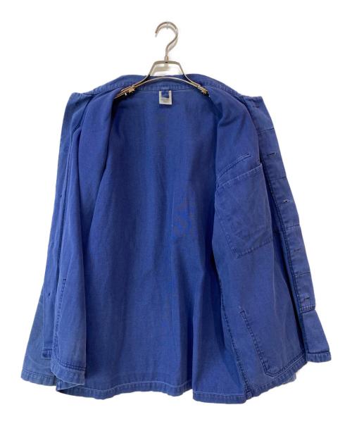 VINTAGE MILITARY（ヴィンテージ ミリタリー）VINTAGE MILITARY (ヴィンテージ ミリタリー) フレンチワークジャケット ブルー サイズ: 50の古着・服飾アイテム