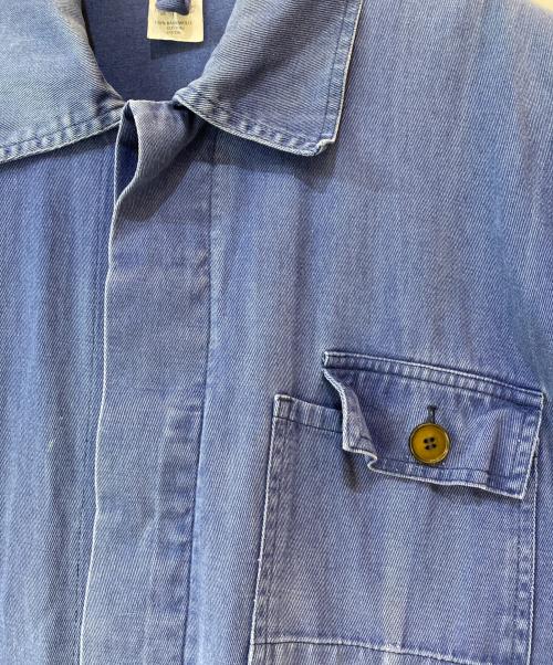 VINTAGE MILITARY（ヴィンテージ ミリタリー）VINTAGE MILITARY (ヴィンテージ ミリタリー) フレンチワークジャケット ブルー サイズ: 50の古着・服飾アイテム