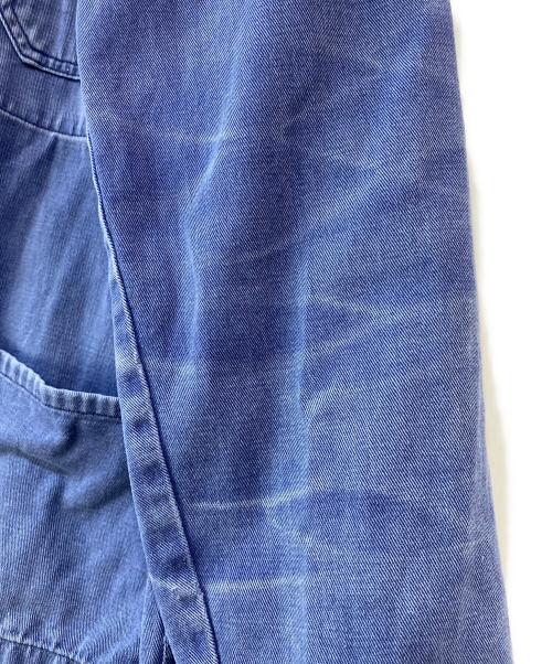VINTAGE MILITARY（ヴィンテージ ミリタリー）VINTAGE MILITARY (ヴィンテージ ミリタリー) フレンチワークジャケット ブルー サイズ: 50の古着・服飾アイテム