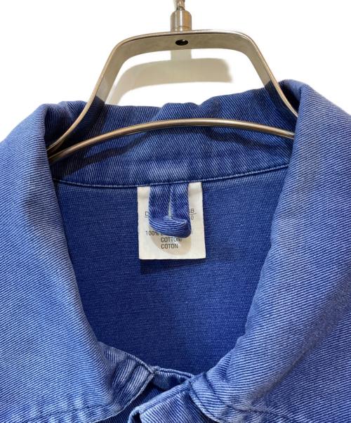 VINTAGE MILITARY（ヴィンテージ ミリタリー）VINTAGE MILITARY (ヴィンテージ ミリタリー) フレンチワークジャケット ブルー サイズ: 50の古着・服飾アイテム