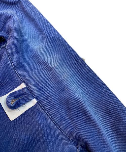 VINTAGE MILITARY（ヴィンテージ ミリタリー）VINTAGE MILITARY (ヴィンテージ ミリタリー) フレンチワークジャケット ブルー サイズ: 50の古着・服飾アイテム