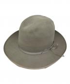 STETSONステットソン）の古着「フェドラハット」｜ベージュ