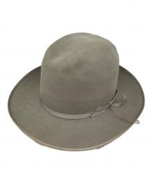 STETSON（ステットソン）の古着「フェドラハット」｜ベージュ