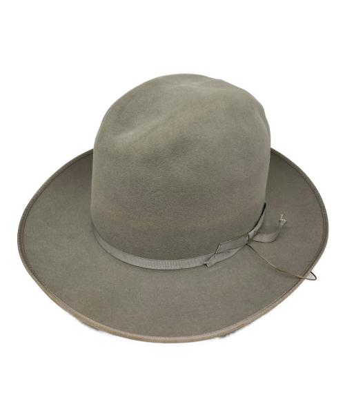 STETSON（ステットソン）STETSON (ステットソン) フェドラハット ベージュ サイズ:6 3/4の古着・服飾アイテム