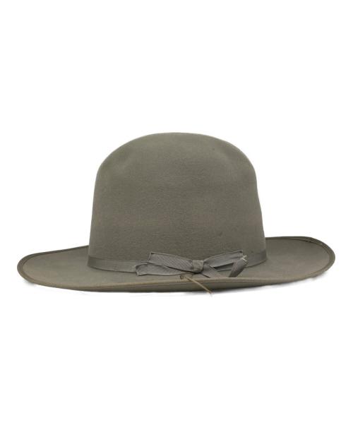 STETSON（ステットソン）STETSON (ステットソン) フェドラハット ベージュ サイズ:6 3/4の古着・服飾アイテム