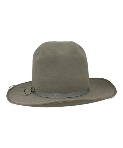 STETSON（ステットソン）STETSON (ステットソン) フェドラハット ベージュ サイズ:6 3/4の古着・服飾アイテム