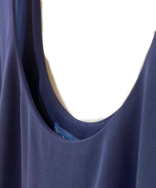 POLO RALPH LAUREN（ポロ・ラルフローレン）POLO RALPH LAUREN (ポロ・ラルフローレン) スクープネックジャージードレス ネイビー サイズ:Mの古着・服飾アイテム