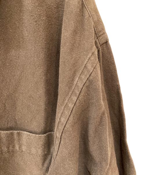 wirrow（ウィロウ）wirrow (ウィロウ) レギュラーカラーシャツ ブラウン サイズ: 2の古着・服飾アイテム