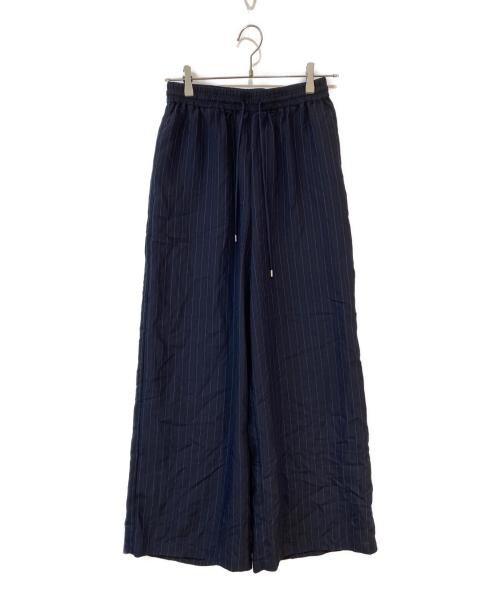 JOURNAL STANDARD relume（ジャーナルスタンダード レリューム）JOURNAL STANDARD relume (ジャーナルスタンダード レリューム) N/Rダブルストライプパンツ ネイビー サイズ:38の古着・服飾アイテム