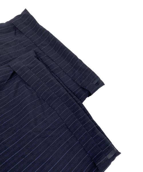 JOURNAL STANDARD relume（ジャーナルスタンダード レリューム）JOURNAL STANDARD relume (ジャーナルスタンダード レリューム) N/Rダブルストライプパンツ ネイビー サイズ:38の古着・服飾アイテム