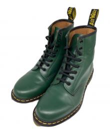 Dr.Martens（ドクターマーチン）の古着「1460 8EYE スムースレザー ブーツ」｜グリーン