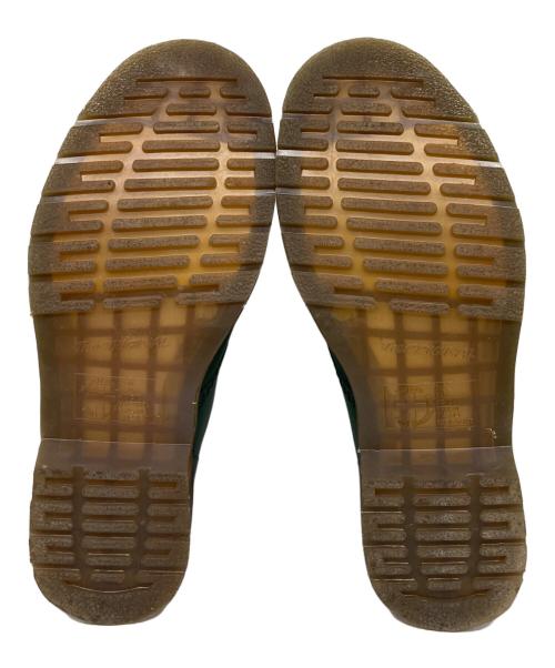 Dr.Martens（ドクターマーチン）Dr.Martens (ドクターマーチン) 1460 8EYE スムースレザー ブーツ グリーン サイズ:UK8の古着・服飾アイテム