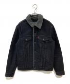 LEVI'Sリーバイス）の古着「TYPE III SHERPA TRUCKER JACKET」｜ブラック